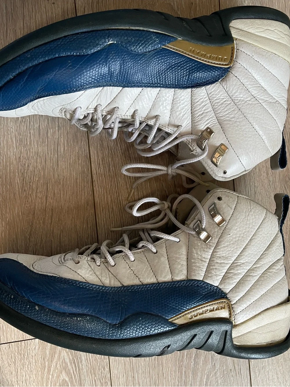 VTG 2004 Air Jordan 12 Retro French Blue Sneakers